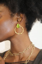 Load image into Gallery viewer, The Cleo Earrings in Green
