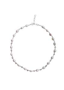 The Knotted Pearl in Sterling Silver