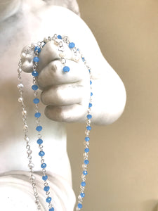 Lilac Rosary Chain