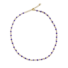 Load image into Gallery viewer, Midnight Blue Rosary Chain
